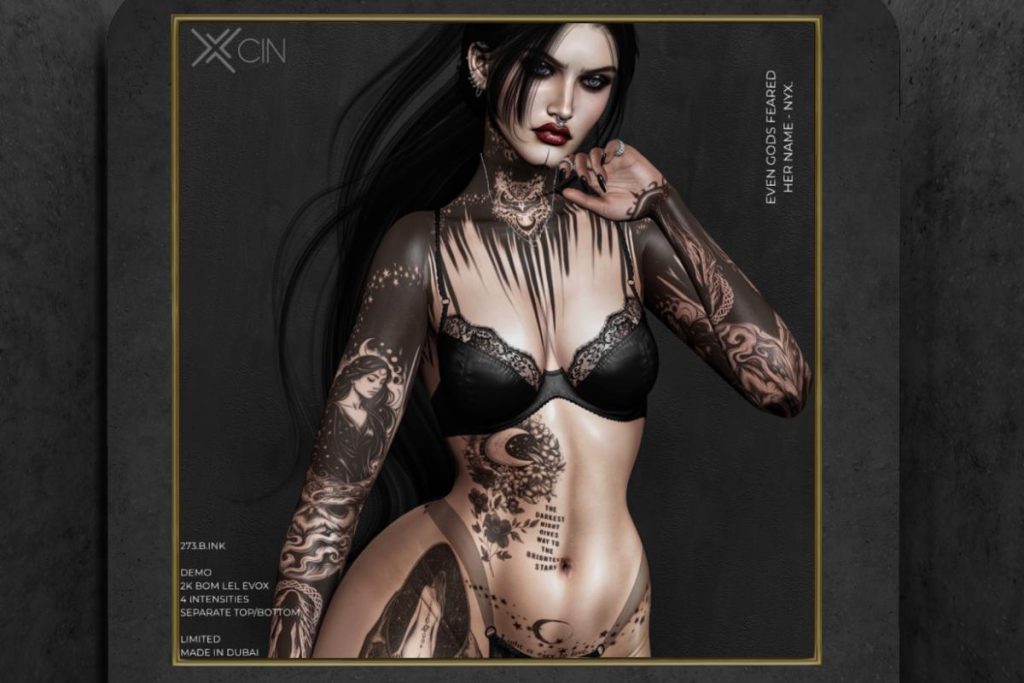 273.B.Ink - BOM, L$399