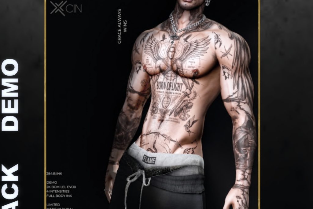 284 Tattoo - BOM, L$349