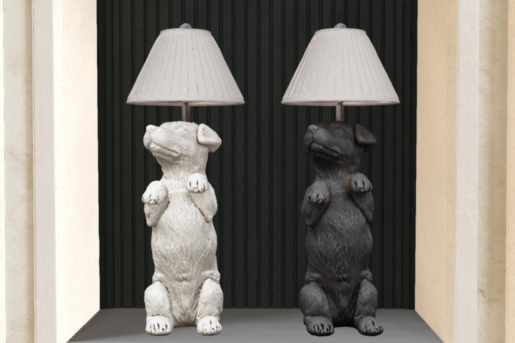 Rex Dog Lamp, L$415 each