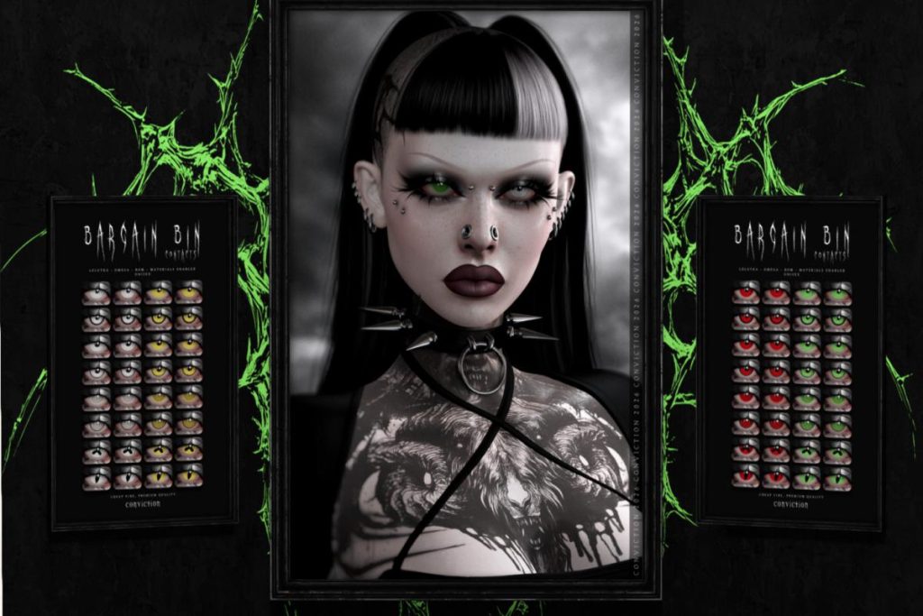 Bargain Bin Contacts - Bom/Evo/Evo X/Omega, L$599 each