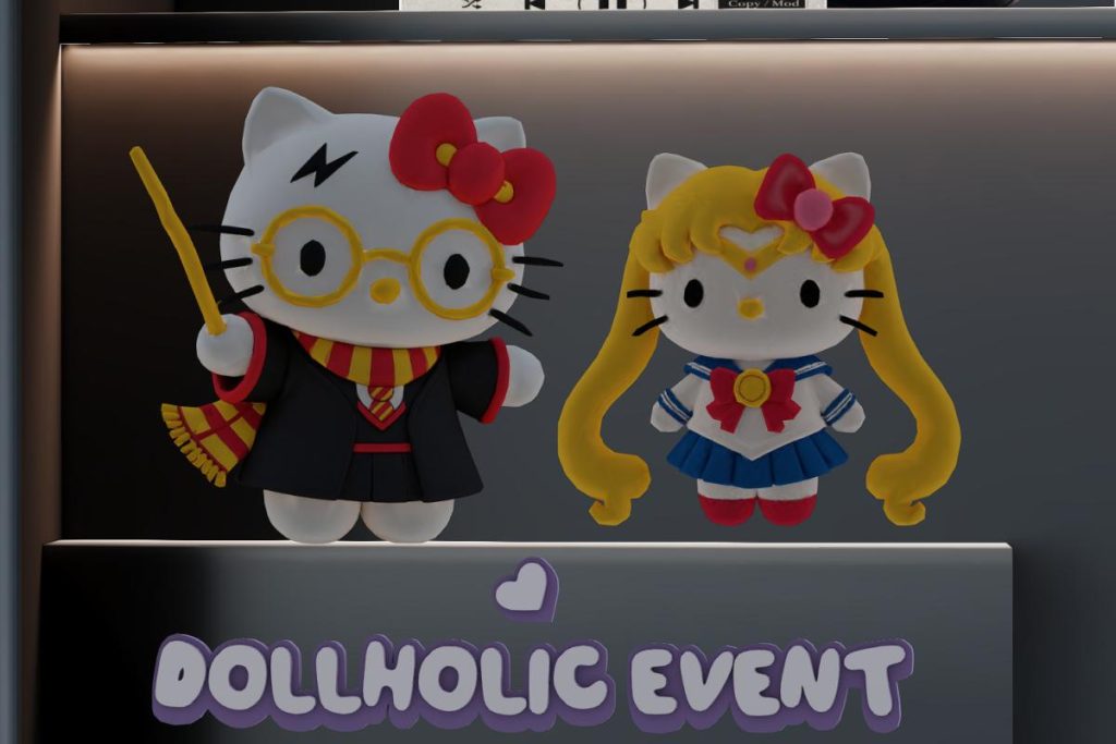 Potter Kitty Plush, L$444 | Sailor Kitty Plush, L$444