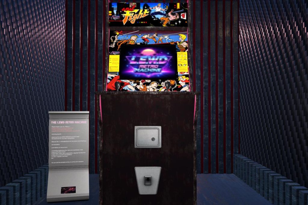 Lewd Arcade Game, L$4000