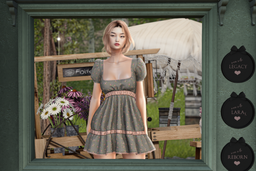 Clover Dress - Legacy/MaitreyaX/Reborn, L$275 each/L$2000 FP