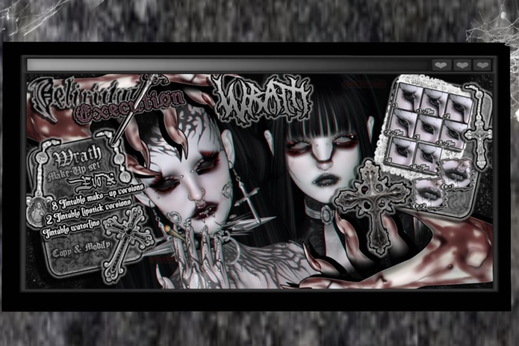 Wrath Makeup Set - EvoX, L$249
