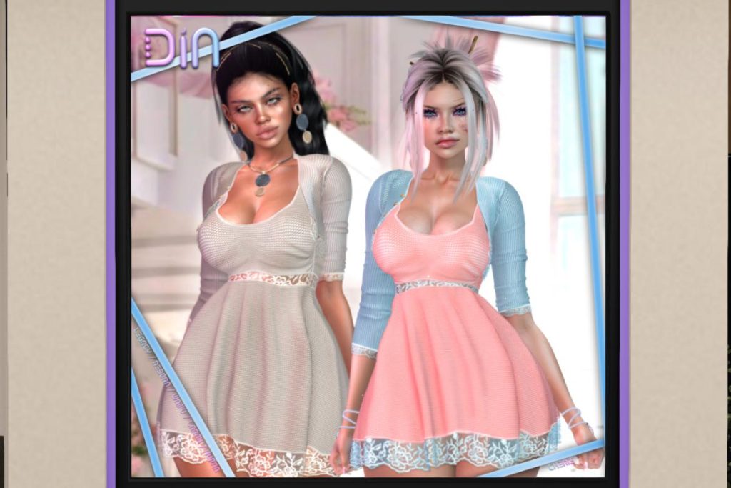 Cherie Top &amp; Cherie Dress - Inithium/Legacy/MaitreyaX/Reborn/+mods, L$188-L$488 each/L$1998-L$2188 each FP