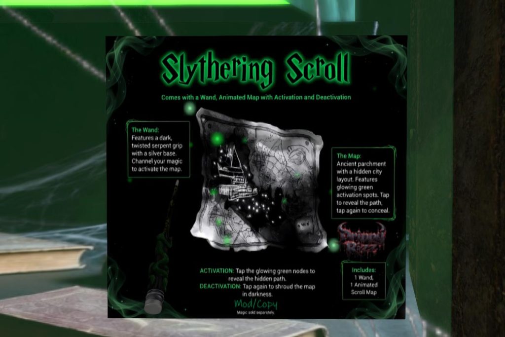 Slythering Scroll, L$666