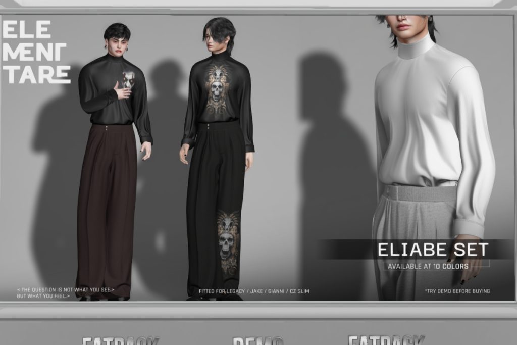 Eliabe Set - Gianni/Jake/Legacy, L$250 each/L$950 each FP