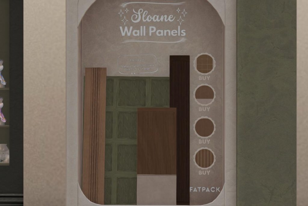 Sloane Wall Panels, L$188 each