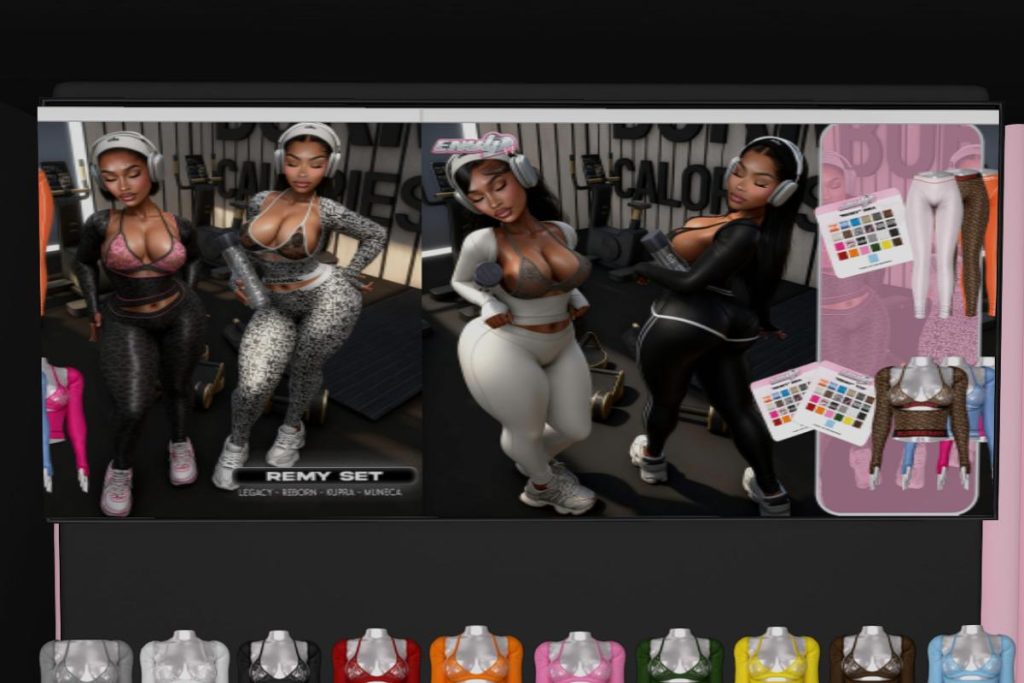 Remy Top and Pants - Inithium/Legacy/Reborn/Yentements, L$250 each/L$850 each FP