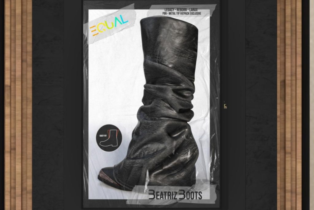 Beatriz Boots - Legacy/MaitreyaX/Reborn, L$288 each/L$988 FP