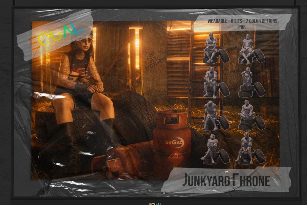 Junkyard Throne, L$370