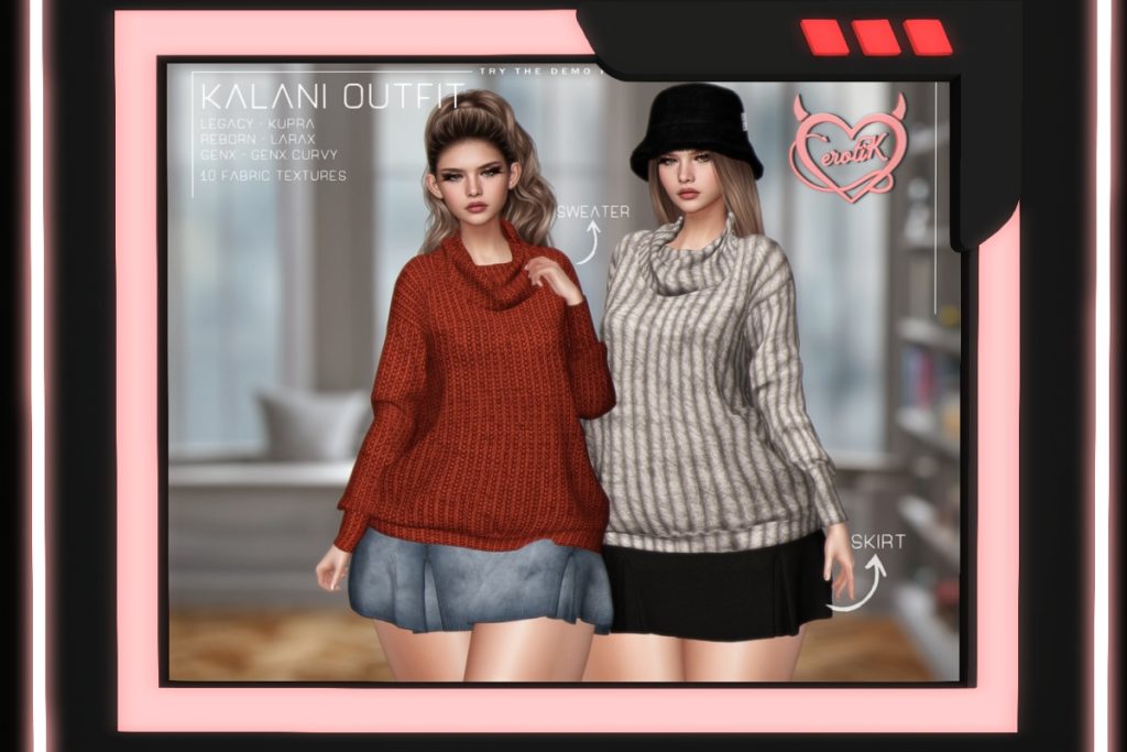 Kalani Outfit - GenX/Inithium/Legacy/MaitreyaX/Reborn, L$249