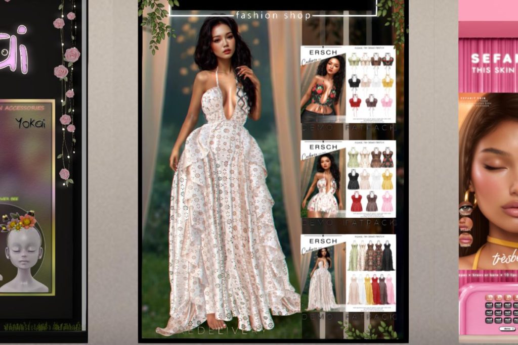 Cadence Top, Cadence Minidress &amp; Cadence Dress - Legacy/MaitreyaX/Reborn/+mods, L$188 each/L$988 each FP