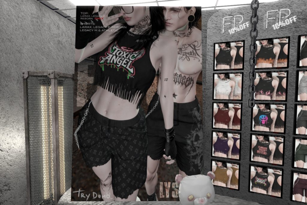 Lysid Top and Pants - Legacy F+M/MaitreyaX/Reborn/+mods, L$299 each/L$799 each FP
