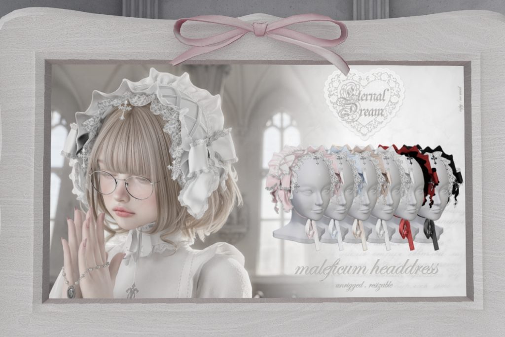 Maleficum Headdress, L$199 each/L$680 FP