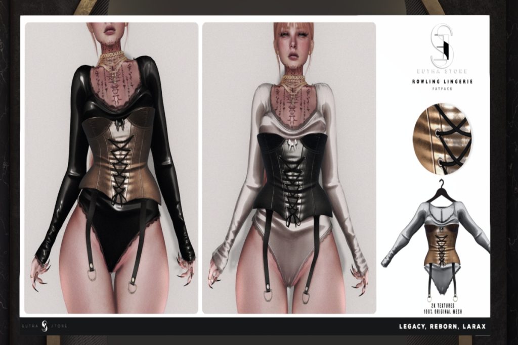 Rowling Lingerie - Legacy/MaitreyaX/Reborn/+mods, L$399 each/L$799 FP
