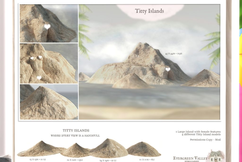 Titty Islands, L$799