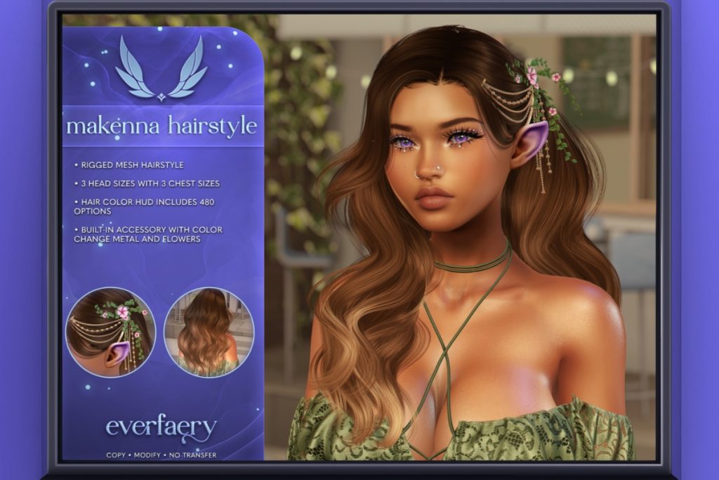 Makenna Hairstyle, L$400