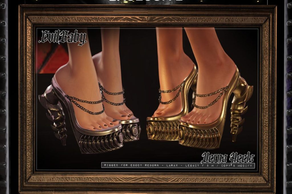 Verna Heels - Legacy F+M/MaitreyaX/Reborn, L$320