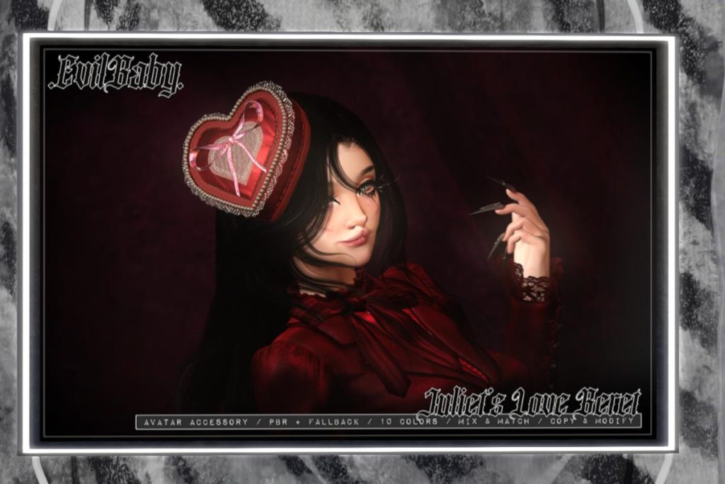 Juliet's Love Beret, L$299