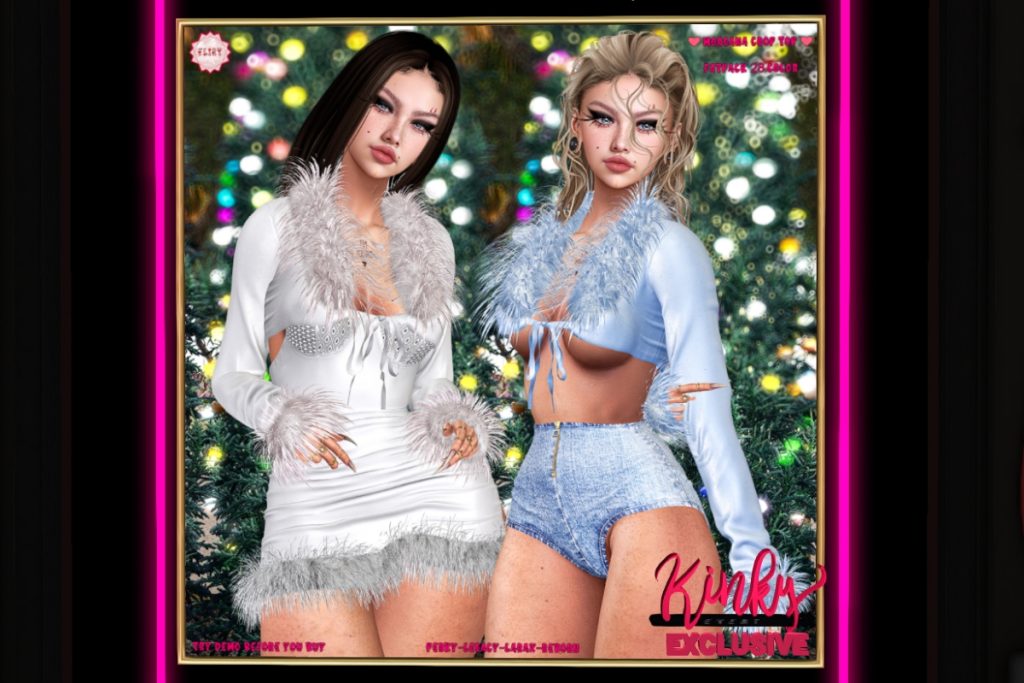 Morgana Crop Top - Legacy/MaitreyaX/Reborn/+mods, L$245 each/L$1299 FP