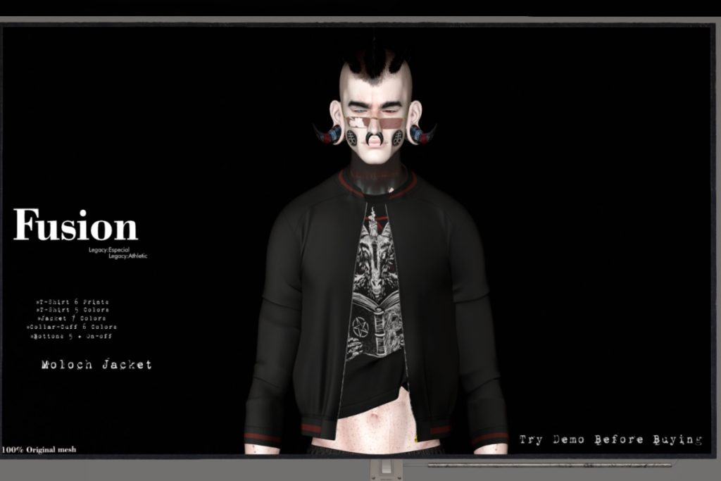 Moloch Jacket - Legacy/+mods, L$230 each/L$800 each FP