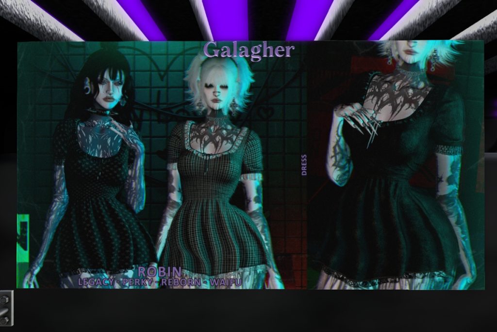 Robin Dress - Legacy/Reborn/+mods, L$299 each/L$1799 FP