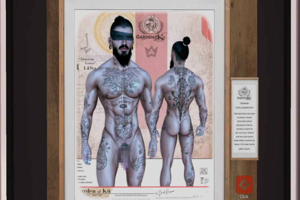 Ataraxia Tattoo - BOM, L$300