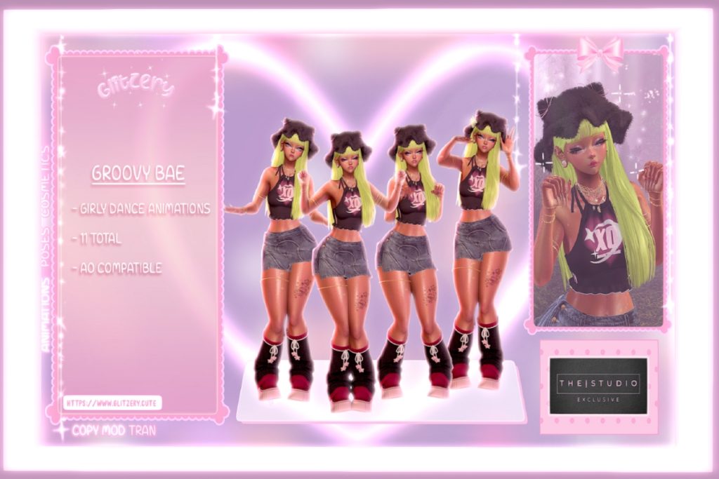 Groovy Bae Dance Animations, L$500