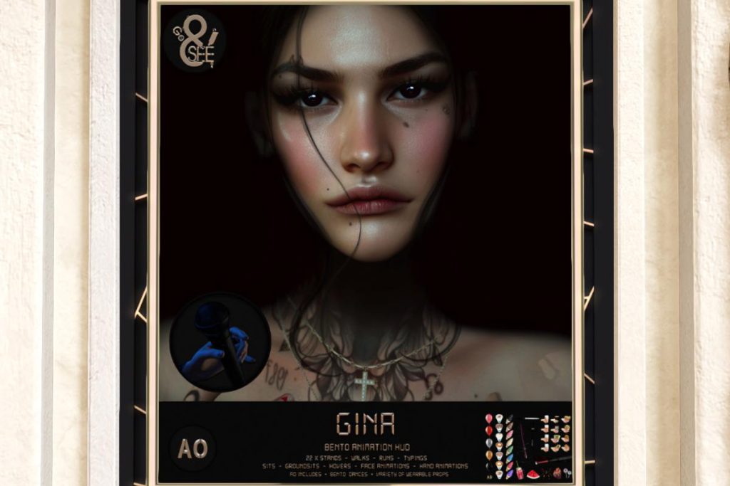 Gina Bento Animation Hud, L$2500