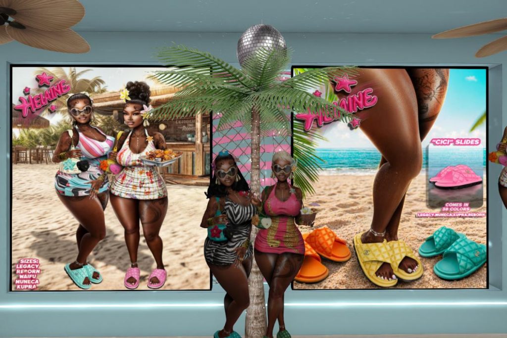 Tae Halter Dress - Inithium/Legacy/Reborn/Yentements/+mods, L$L$380 each/L$1499 each FP | Cici Slides - Inithium/Legacy/Reborn/Yentements, L$350 each
