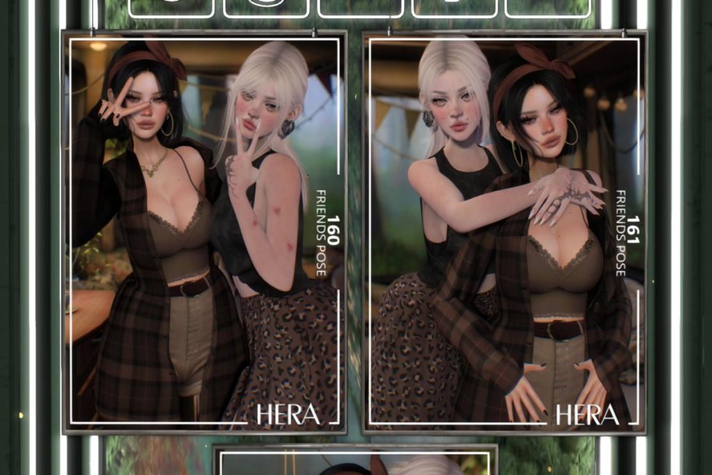 Friends Pose 160 &amp; 161, L$234 each