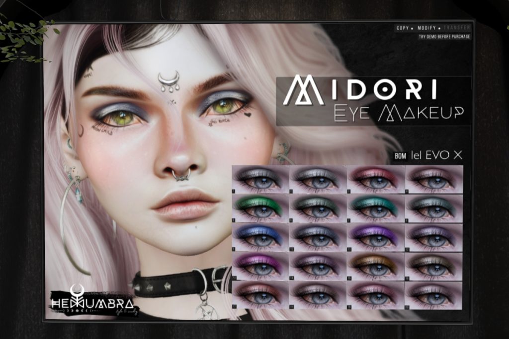 Midori Eye Makeup - EvoX, L$250