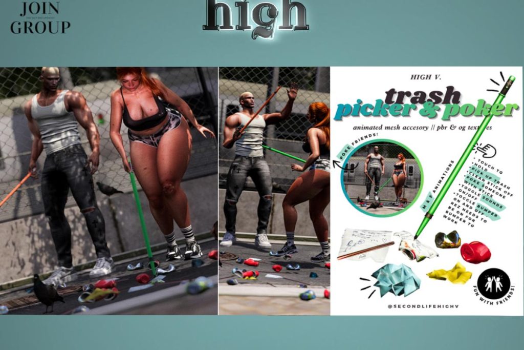 Trash Picker &amp; Poker, L$499