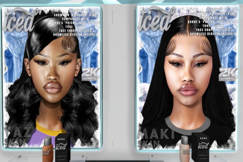 Yaz and Maki Skins - EvoX, L$1100 each