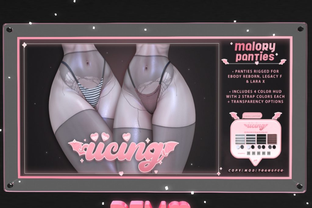 Malory Panties - Legacy/MaitreyaX/Reborn, L$399