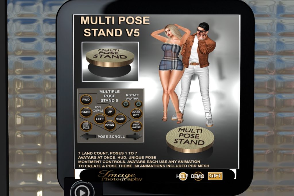 Multi Pose Stand, L$799