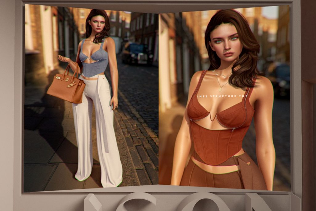 Ines Structure Top - Legacy/MaitreyaX/Reborn/+mods, L$285 each/L$1195 FP