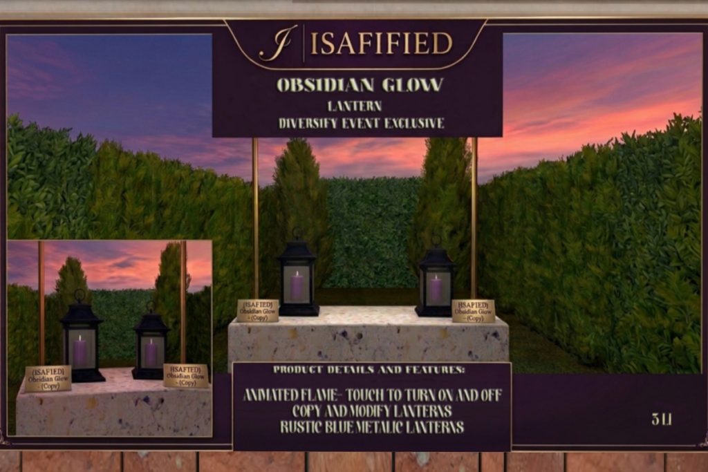 Animated Flame Lanterns, L$720-L$799/L$