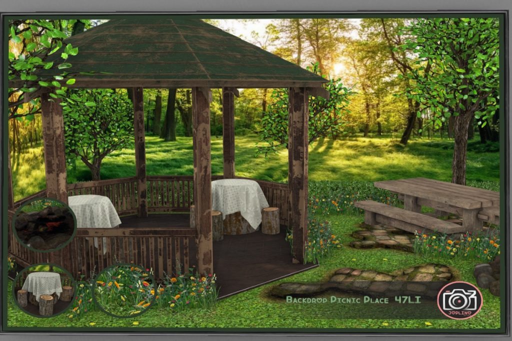 Picnic Place Backdrop, L$299