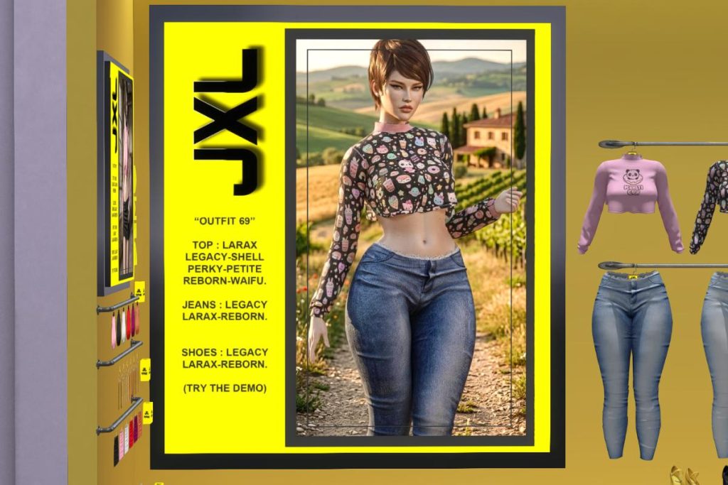 Top, Jeans, &amp; Shoes - Legacy/MaitreyaX/Reborn/+mods, L$160 each/L$559 each FP