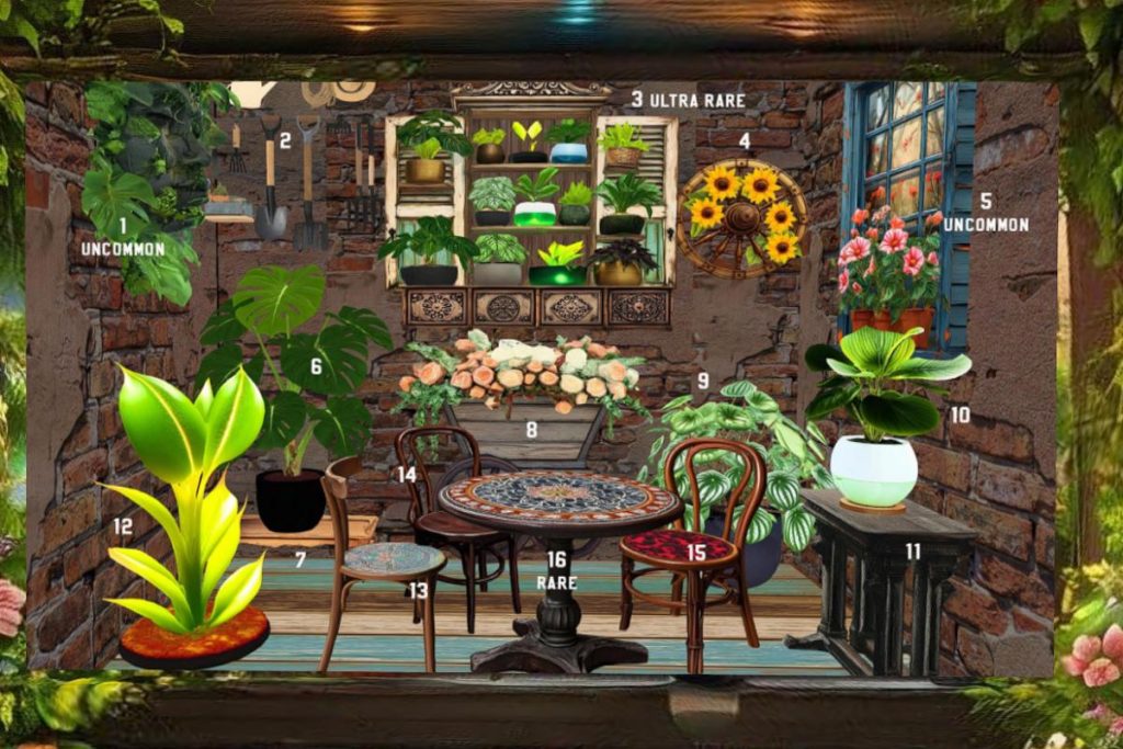 Secret Garden Set, L$75 per play