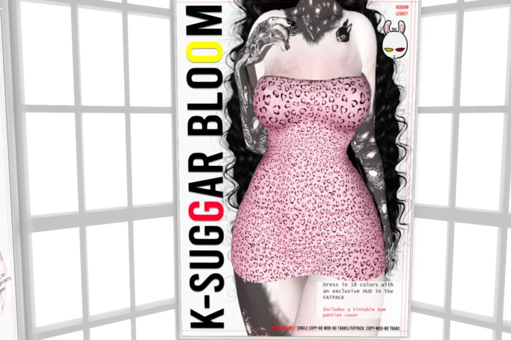 K-Suggar Bloom Dress - Legacy/MaitreyaX/Reborn/+mods, L$280 each/L$900 FP