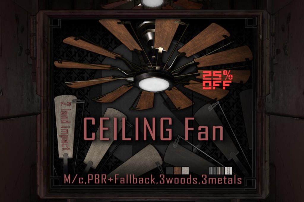 Ceiling Fan, L$300