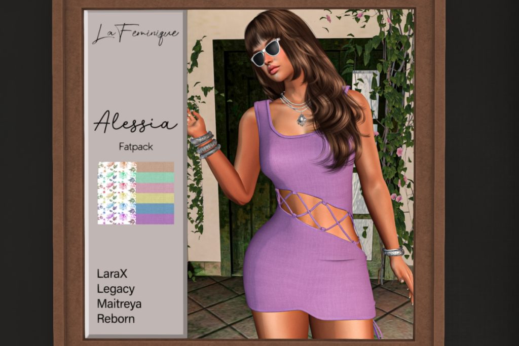 Alessia Dress - Legacy/Maitreya/Reborn/+mods, L$170-L$199 each/L$1360-L$1600 FP