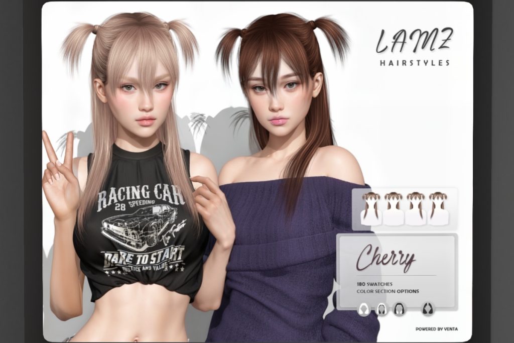 Cherry Hair, L$598