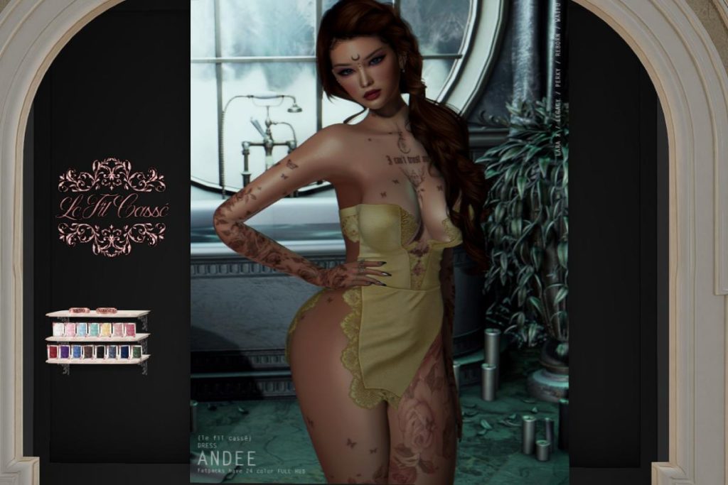 Andee Dress - Legacy/MaitreyaX/Reborn/+mods, L$271 each/L$1561 FP