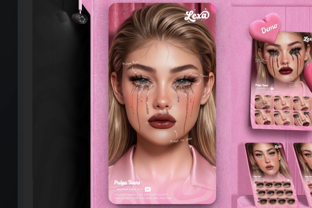 Pulga Tears Set - EvoX, L$249 each/L$449 FP