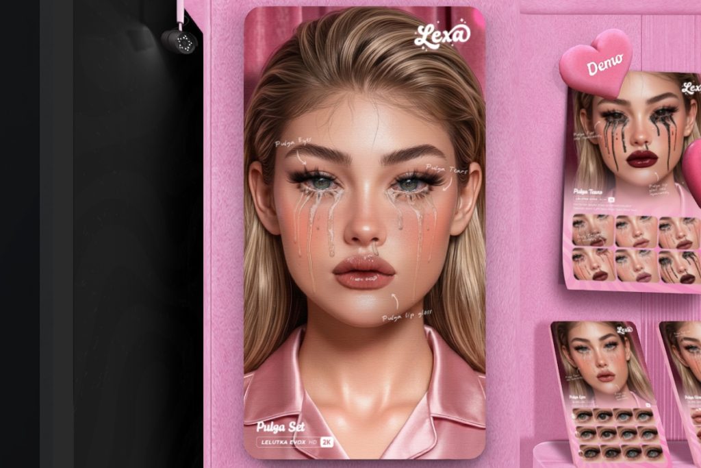 Pulga Tears Set - EvoX, L$249 each/L$449 FP