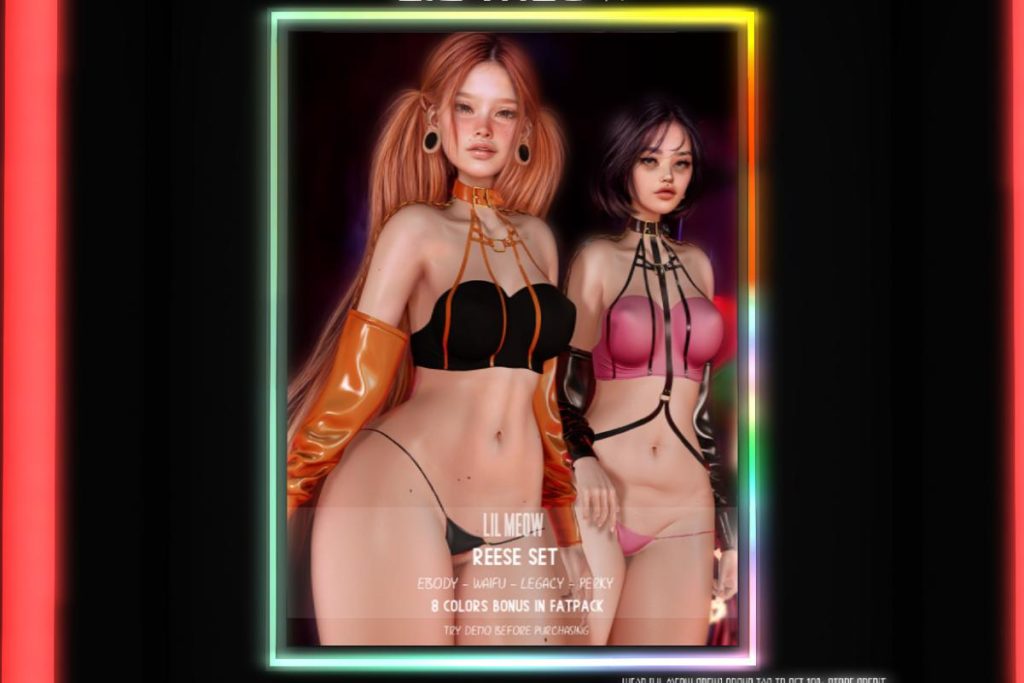 Reese Set - Legacy/Reborn/+mods, L$199 each/L$799 FP